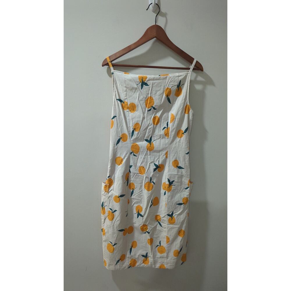 Maeve Anthropologie The Dylan Mierzwinski Colette Citrus Midi Dress - Picture 6 of 6
